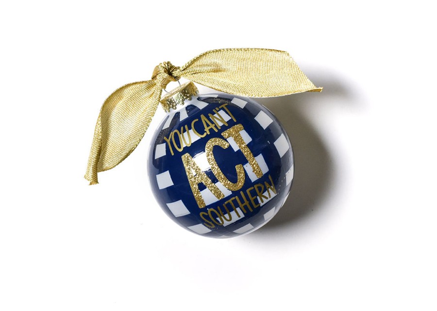 Commemorative Ornaments | Coton Colors by Laura Johnson Born Southern Glass Ornament