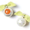 Commemorative Ornaments | Coton Colors by Laura Johnson Basketball Glass Ornament