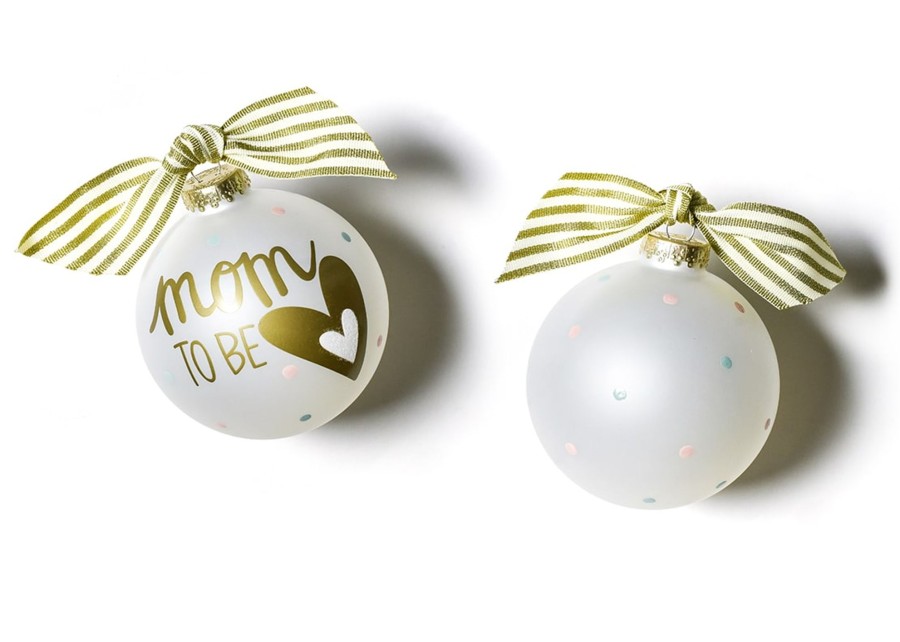 Babies & Children Ornaments | Coton Colors by Laura Johnson Mom To Be Glass Ornament