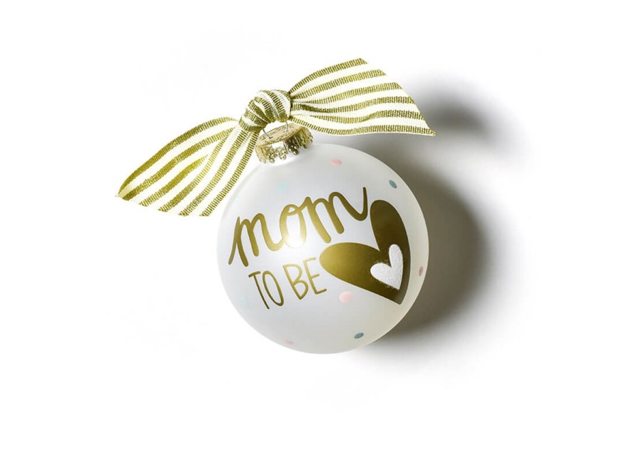 Babies & Children Ornaments | Coton Colors by Laura Johnson Mom To Be Glass Ornament