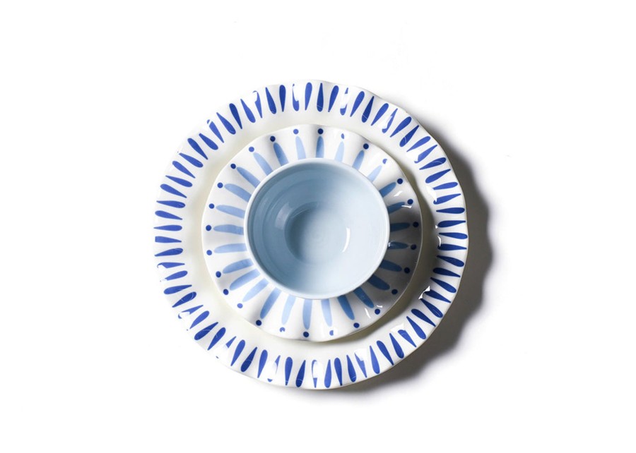 Sets | Coton Colors by Laura Johnson Iris Blue Dinnerware 12 Piece Set