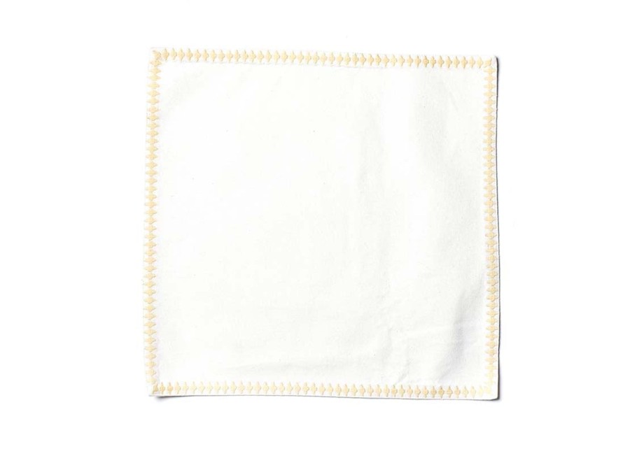 Shop All Serveware & Entertaining | Coton Colors by Laura Johnson Blush Quatrefoil Trim Square Placemat, Set Of 4