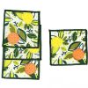 Cocktail Napkins | Coton Colors by Laura Johnson Citrus Print Cocktail Napkins, Set Of 4