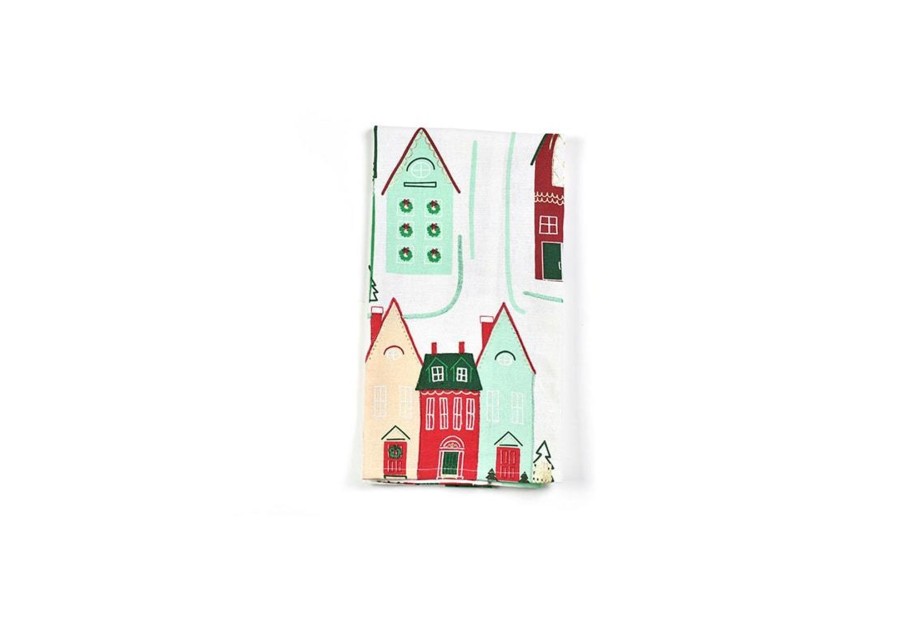 Shop All Home | Coton Colors by Laura Johnson Christmas In The Village Homes Large Hand Towel