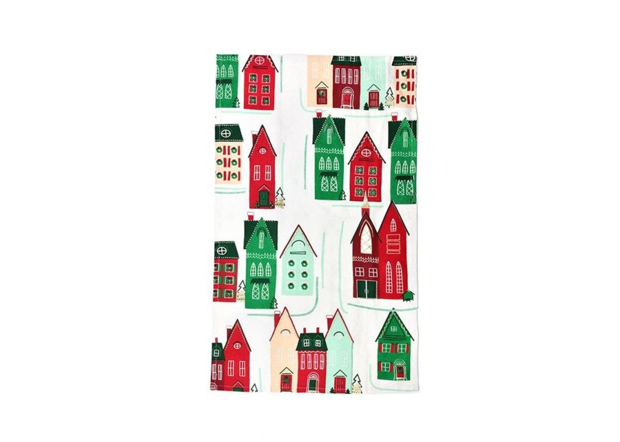 Shop All Home | Coton Colors by Laura Johnson Christmas In The Village Homes Large Hand Towel